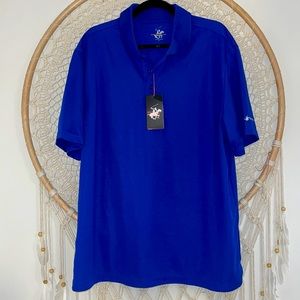 Mens Blue Polo
